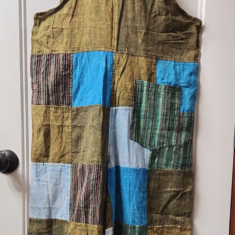 Rising International Multicolor Patchwork Jumpsui… - image 13